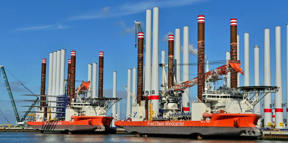 Fred. Olsen Windcarrier will use one of its Tern vessels at Moray East.