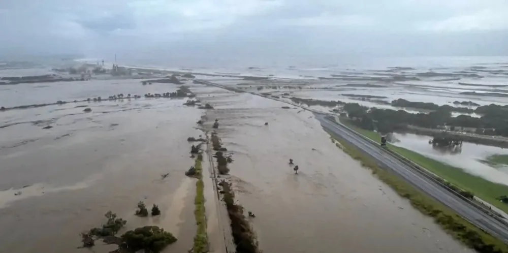 Cyclone Garbrielle has left widespread flooding and damage across the east coast of New Zealand's North Island.