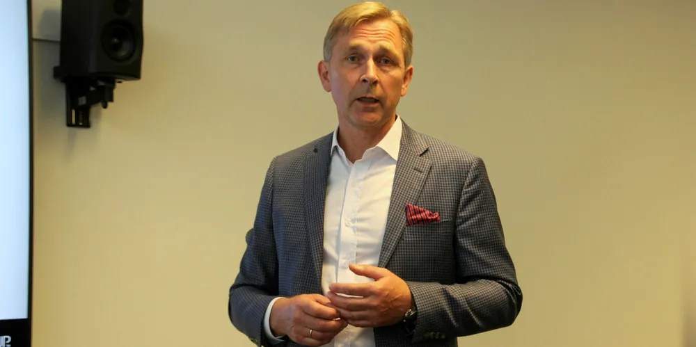 GÅR GODT: Konsernsjef Hallvard Muri i Akva Group kan notere seg stor verdivekst.