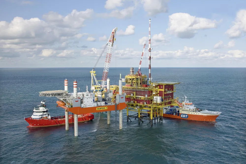 On the job: an artist's impression of the Seafox 7 at work