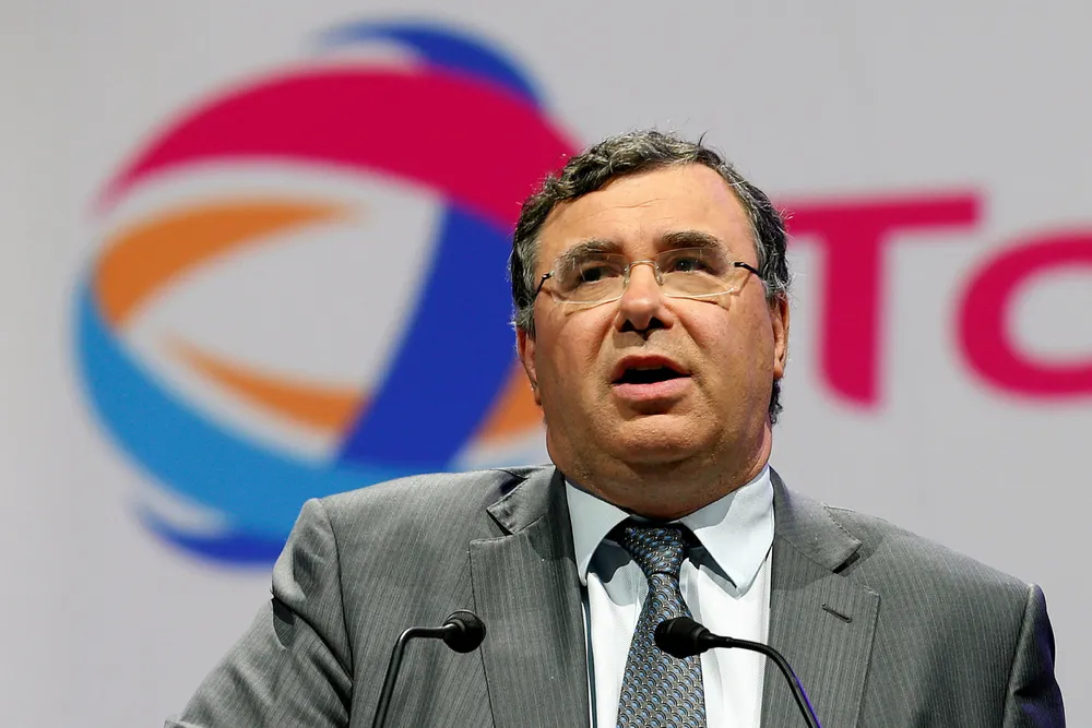 Aiming high: Total chief executive Patrick Pouyanne