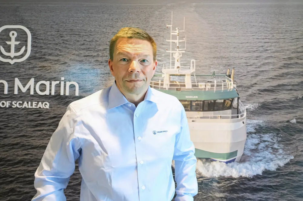 Bernt Lilliestråle er daglig leder i Moen Marin.