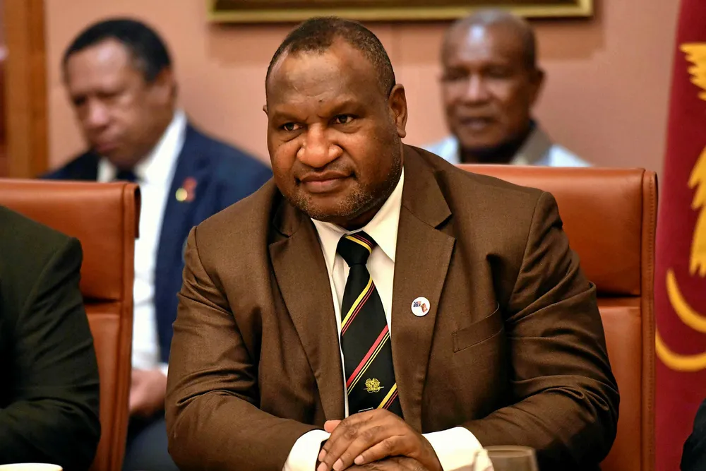 Laws: PNG Prime Minister James Marape