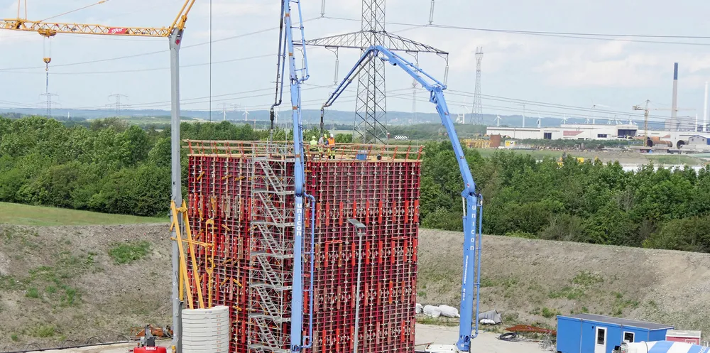 SGRE has started construction of a blade test rig in Aalborg, Denmark