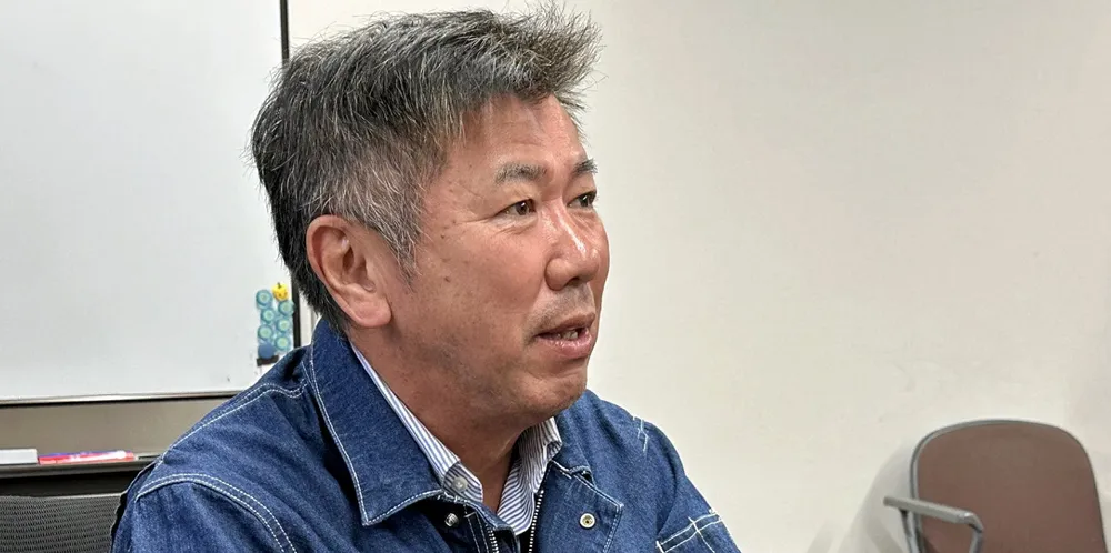 Okumura Sachio is the president and executive officer of Tsuneishi Shipbuilding.