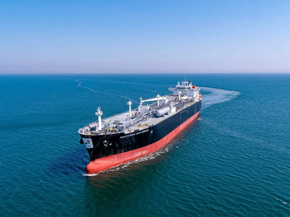 Pertamina International Shipping’s 91,000-cbm VLGC Pertamina Gas Dahlia (built 2024) is now anchored in Male, off the Maldives, after leaving Houston.