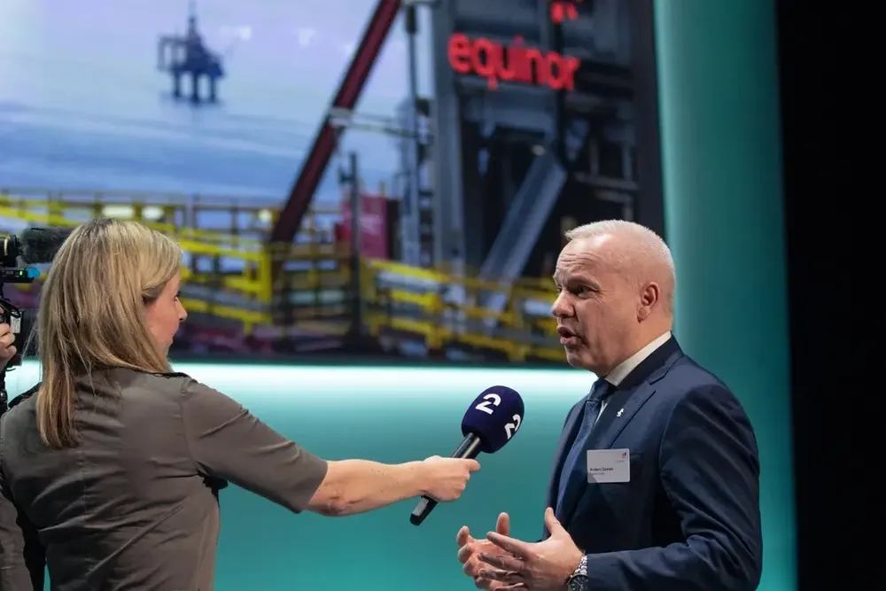 Equinor CEO Anders Opedal faces questions