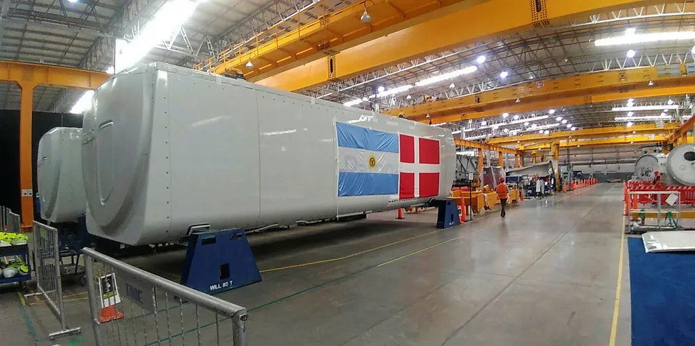 Vestas' Argentina wind plant.