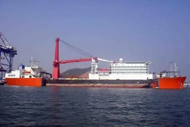 Setting sail: Superior Pride 2 heads for Africa.