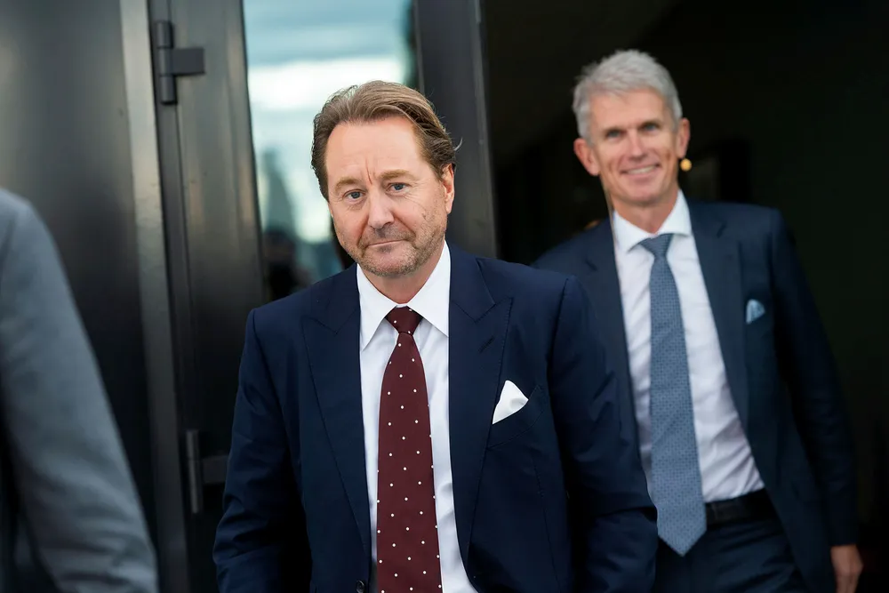 Aker-eier Kjell Inge Røkke og Pareto-sjef Christian Jomaas rir begge på den grønne finansboomen. Fornybar energi er den heteste bransjen i verden.
