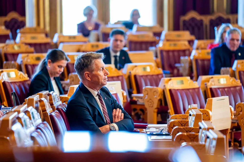  energiminister Terje Aasland (Ap).