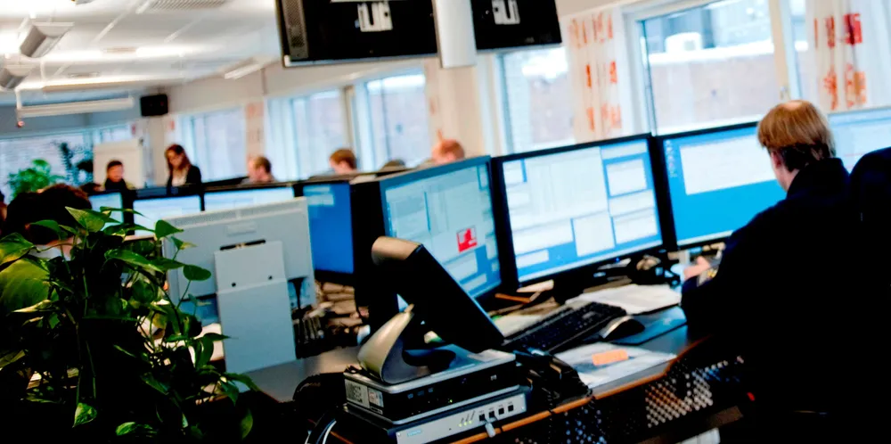 Desken på Nord Pool.