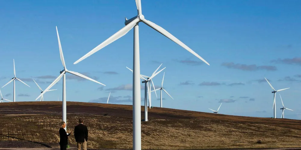 Fred Olsen Renewables' Rothes 2 wind farm. Pic: Fred Olsen Renewables