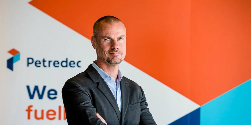 Petredec chief executive Giles Fearn has refinanced three VLGCs.