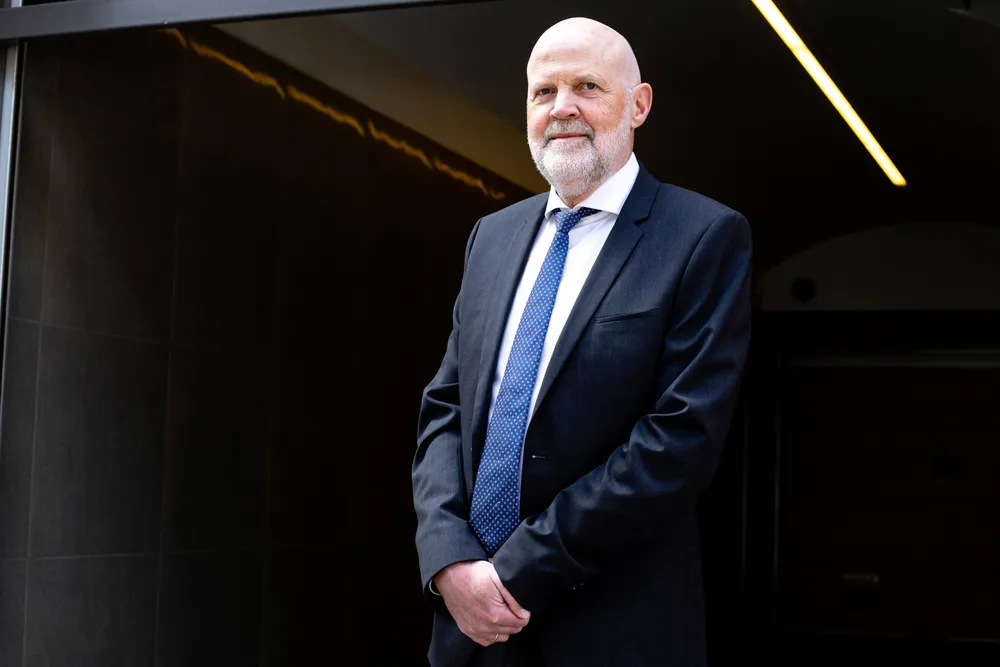 Finanstilsynsdirektør Morten Baltzersen la torsdag frem årets andre Finansielt utsyn-rapport.