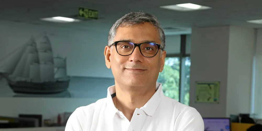 Synergy Marine Group founder and chief executive Rajesh Unni.
