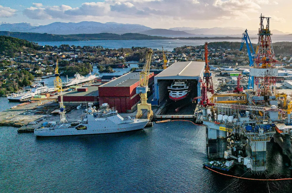 Westcon Yards Florø begynner i løpet av vinteren på sitt første vedlikeholdsoppderag på en norsk fregatt.