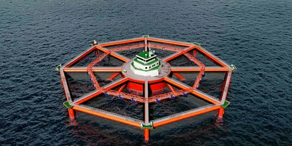 Bakkafrost is watching Norwegian companies' efforts on offshore, such as Salmar's Smart Fish Farm, pictured here.