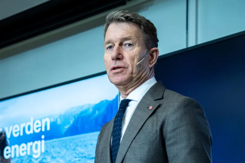 Pipeline pursuit: Norway’s Energy Minister Terje Aasland.