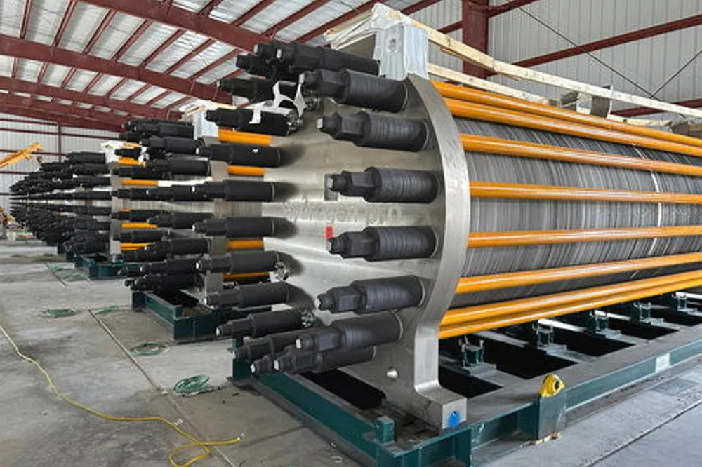 HydrogenPro electrolysers delivered to the ACES project site in the US state of Utah.