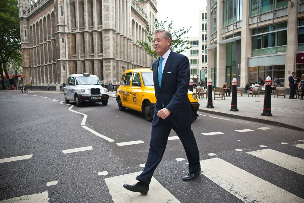 Investor Alexander Vik (61) mener Deutsche Bank bruker alle midler i kampen for å inndrive et krav på 2,5 milliarder kroner. Foto: Jeff Gilbert