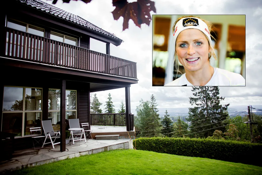 Therese Johaug (29) har kjøpt en større enebolig i Holmenkollveien. Foto: Javad Parsa