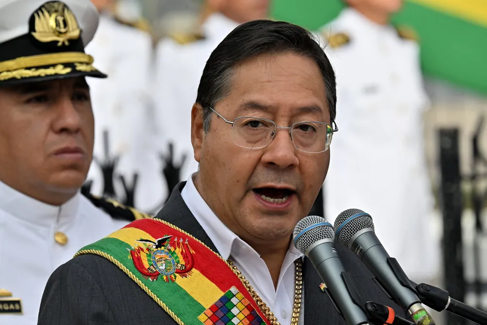 Bolivian President Luis Arce.
