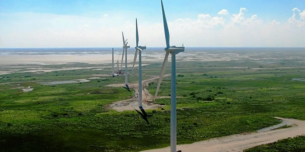 A Texas Gulf Coast wind project owned by Pattern Energy Group.