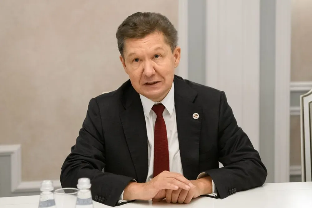 Russia's Gazprom executive chairman Alexei Miller