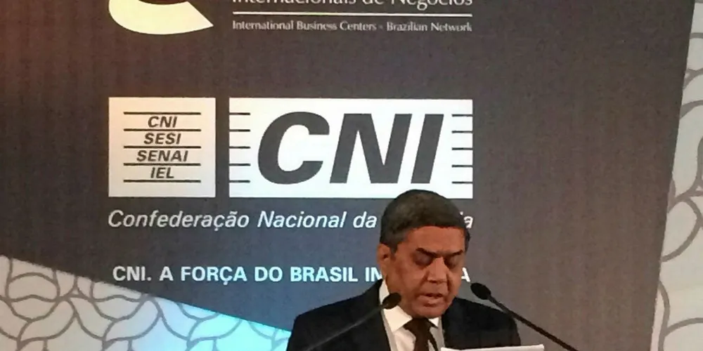 Tulsi Tanti while in Brazil for the BRICS Summit