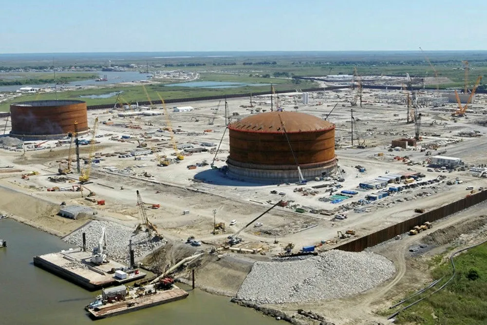 On track: Calcasieu Pass LNG