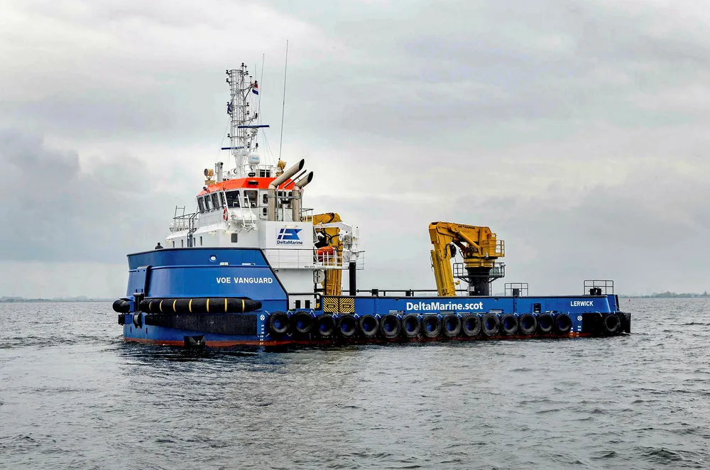 Hardware: Delta Marine vessel Voe Vanguard