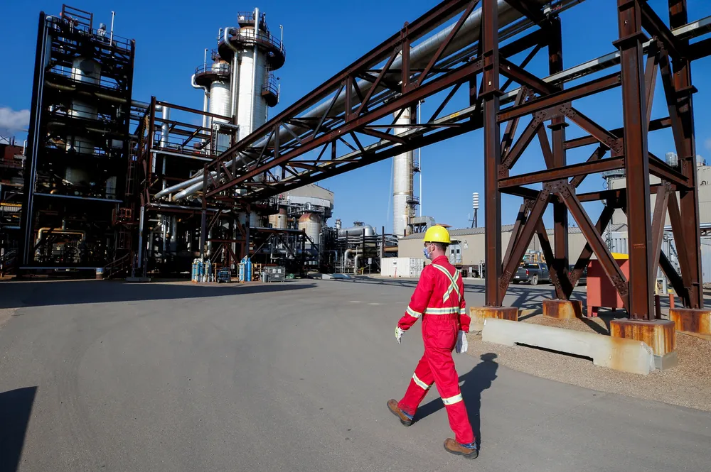 Shell's Quest CCS facility in Fort Saskatchewan, Canada's first carbon capture facility.