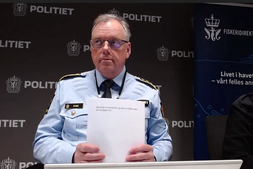 Politiinspektør Morten Daae medgir at lang tidsbruk er årsaken til at sakene mot de mistenkte fiskerne i Havøysund henlegges.