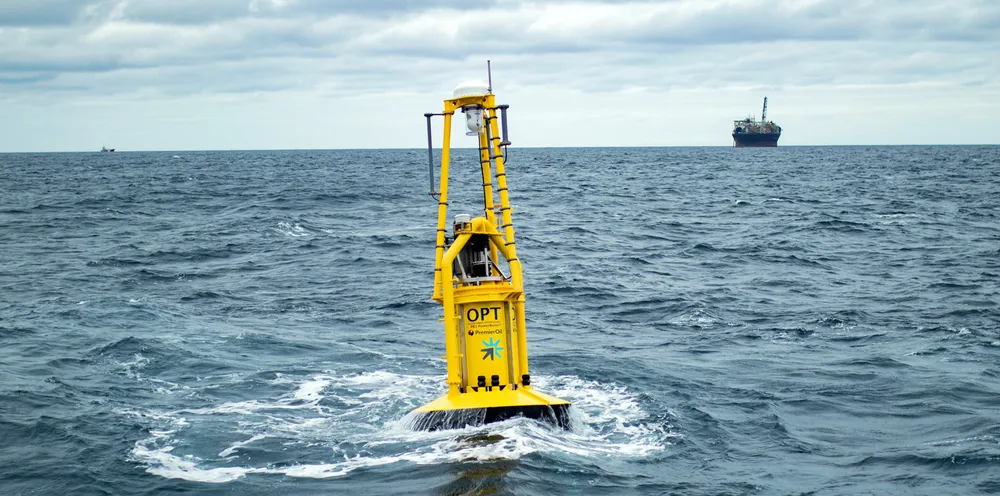 Ocean Power Technologies' PowerBuoy.