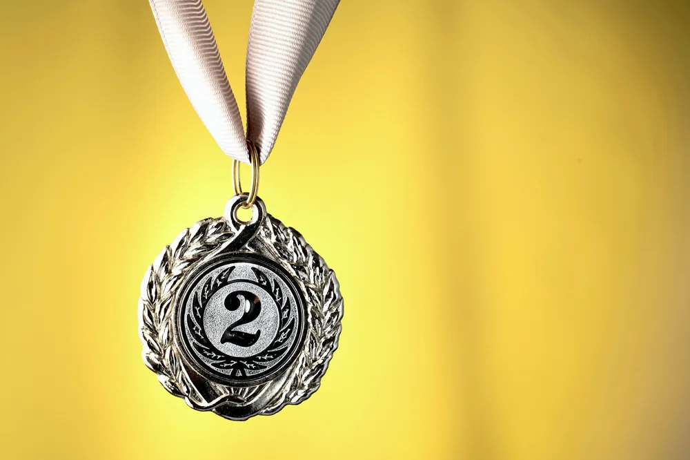 Tre sølvmedaljer av tre mulige til 2024.