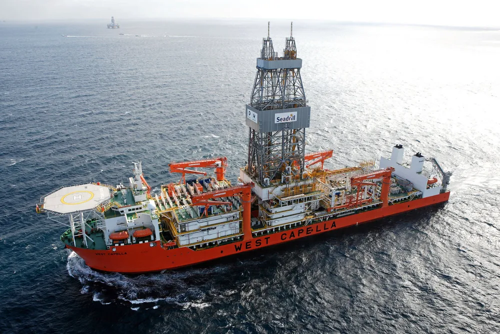 Seadrill's drillship West Capella.