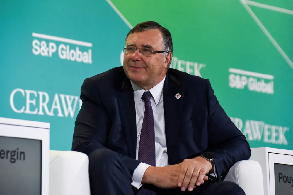 Positive signs: TotalEnergies chief executive Patrick Pouyanne.