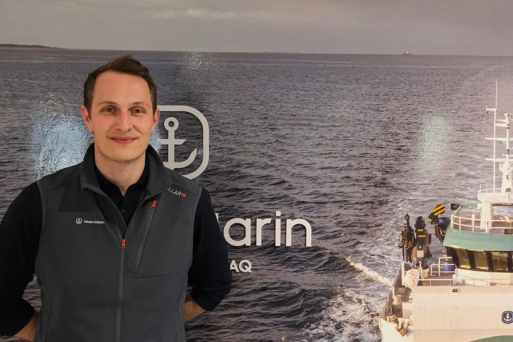 Lars Ivar Viken Elvertrø i Moen Marin.