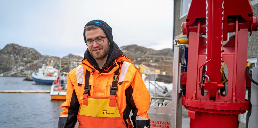 Fiskeribladet blir 100: Markus Høvik (22) fra Rørvik.