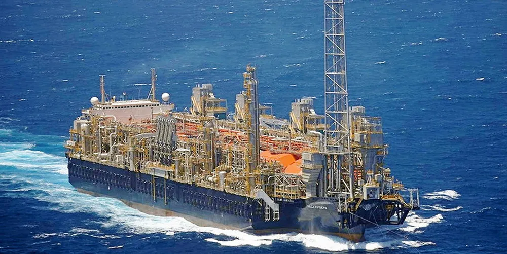 Hilli on its delivery voyage to Cameroon.