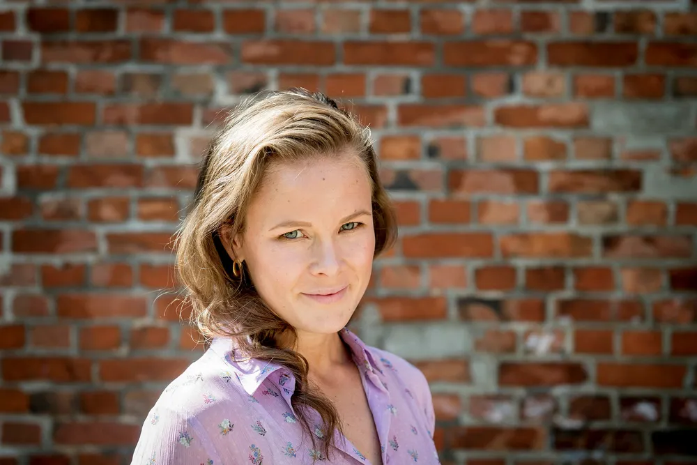 Martine Lunder Brenne har jobbet som direktør i Egmont i under ett år.