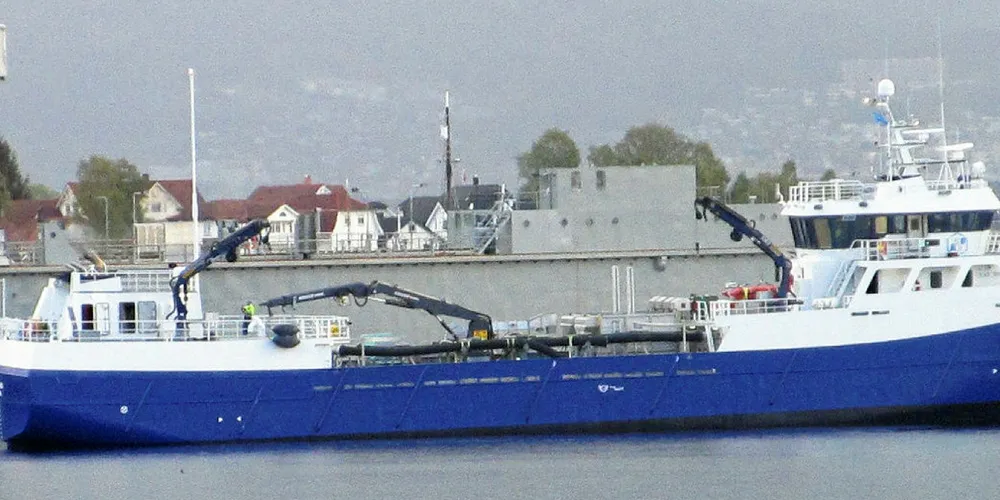 Brønnbåten «Langsund» er forlenget med 14 meter.