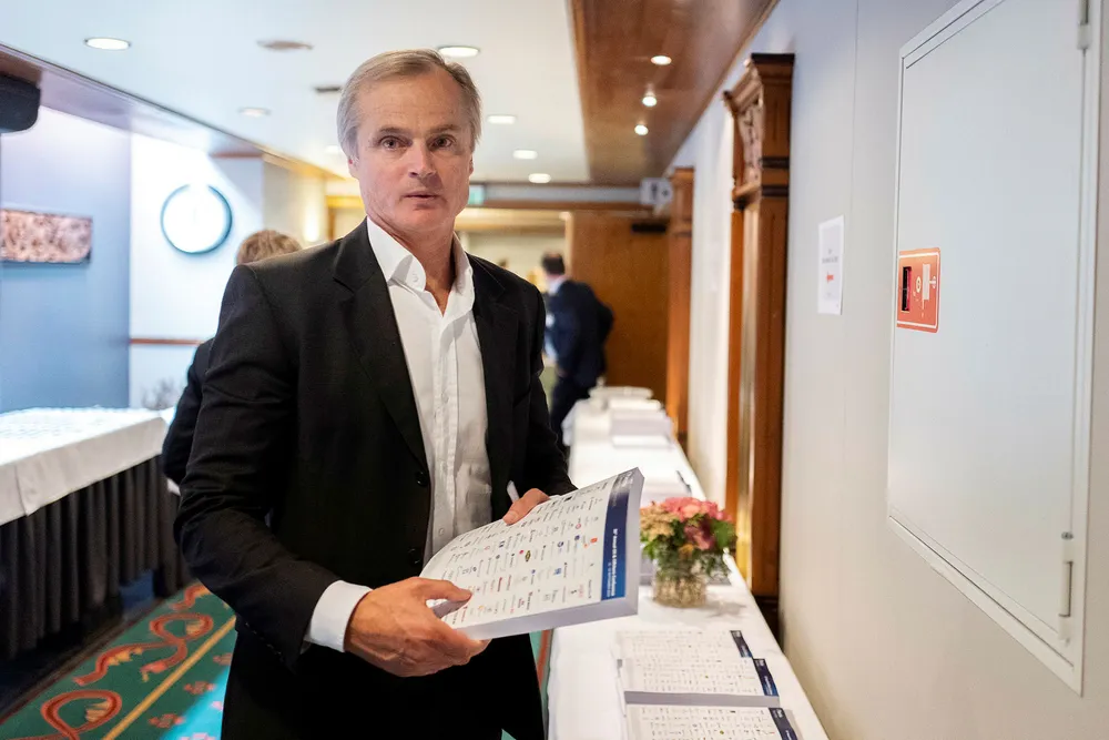 Øystein Stray Spetalen dumper aksjer.