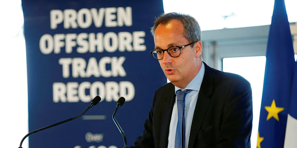 Jerome Pecresse, General Electric Renewable Energy's CEO.