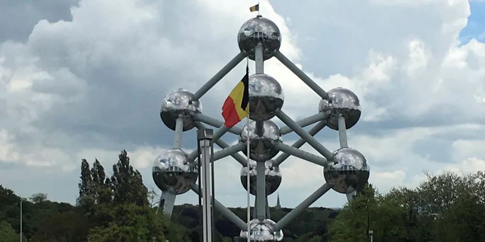 The Atomium looms large at the Brussels Seafood Expo Global 2019 SEG.