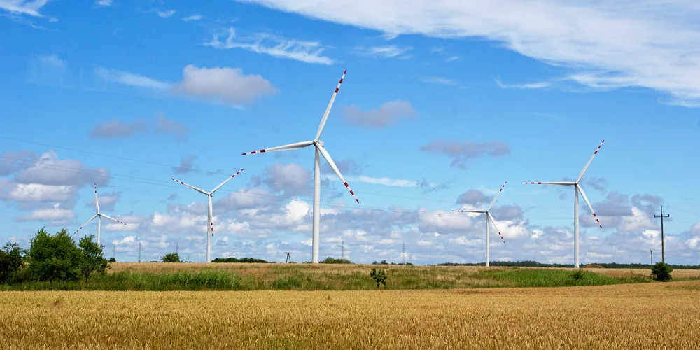 Invenergy's Dobieslaw wind farm in Poland. Pic: Invenergy
