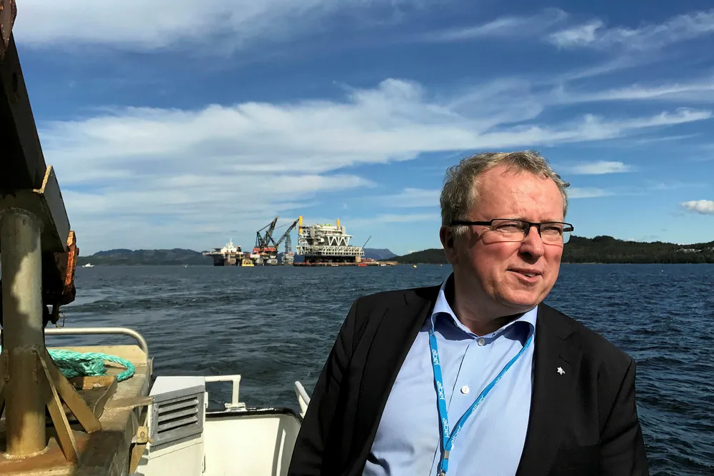 Equinor chief execuive Eldar Saetre