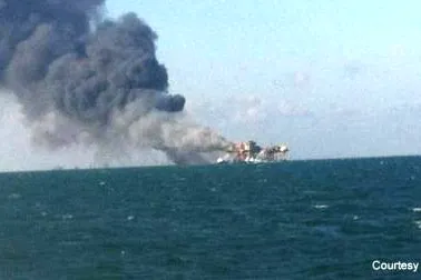 Deadly blasts: on Black Elk-operated West Delta 32E platform in 2012