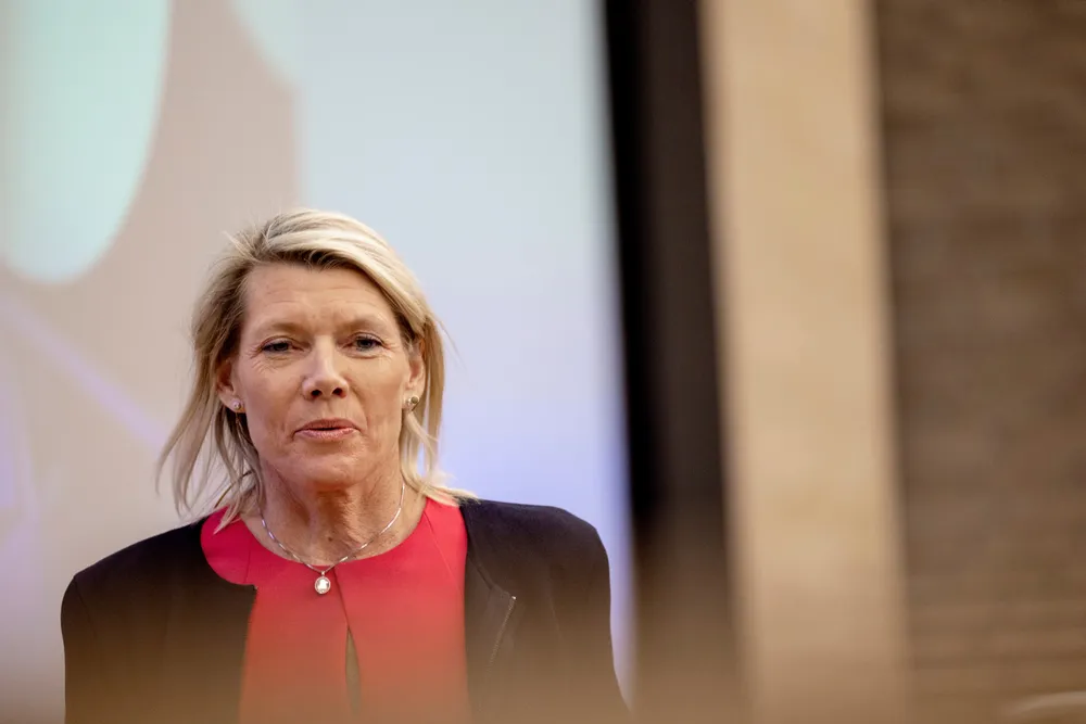 Ifølge Finanstilsynets vurdering oppfylte ikke DNBs beregning av betjeningsevne for søkere av forbruksfinansiering kravene i utlånsforskriften. Her konsernsjef i DNB, Kjersti Braathen.